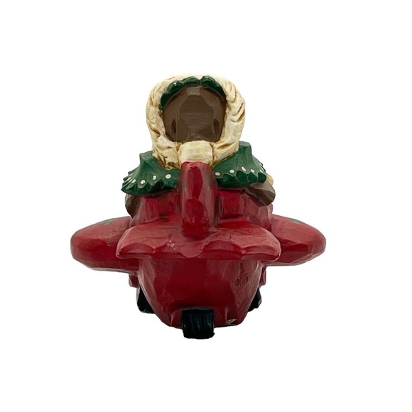 Vintage David Frykman 1997 "Santa Flying A Plane" Coyne’s & Company DF1074 EUC - Picture 4 of 9